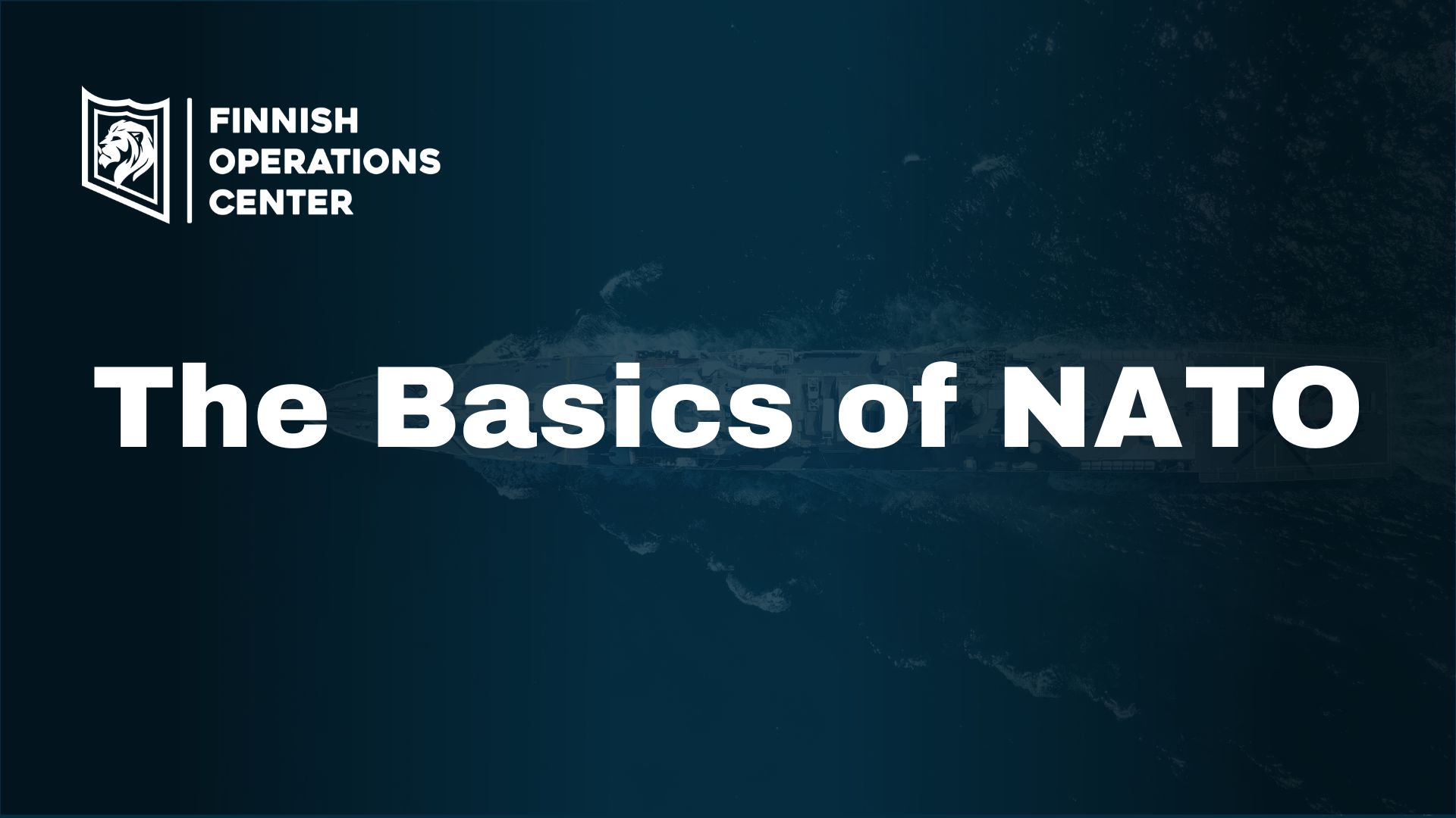 1. ENGLISH The Basics of NATO